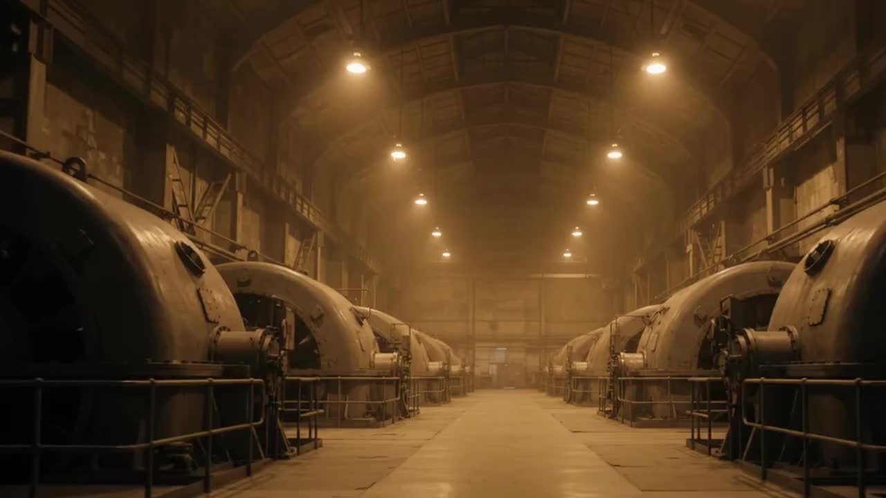 Illustrative turbine hall